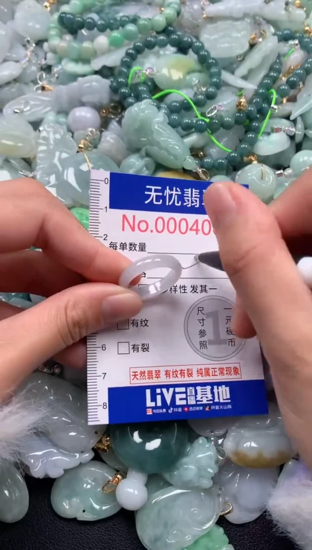 颈饰未镶嵌翡翠4089