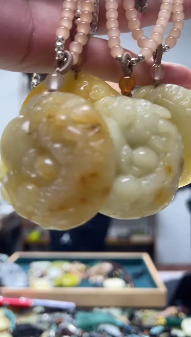 未镶嵌岫玉吊坠·多样性发货拍一发一