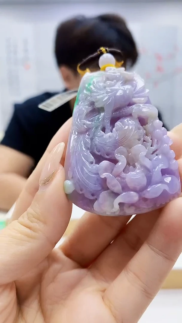 未镶嵌定制翡翠5145ty-毛货挂件16