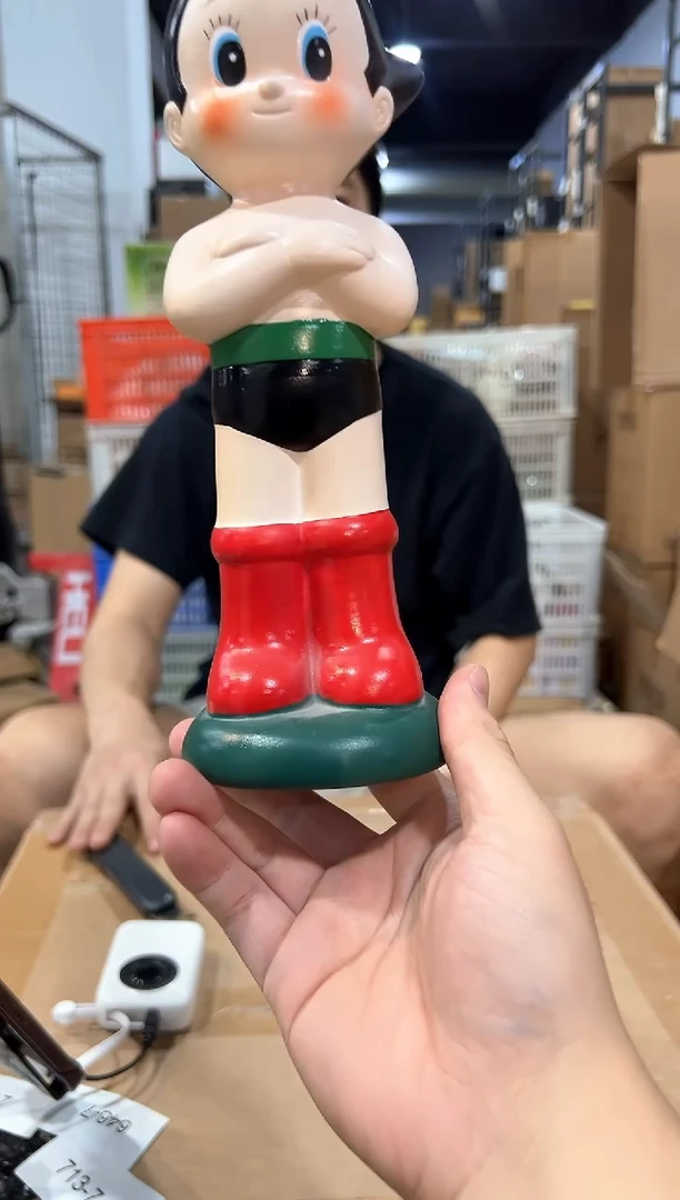 瓷片陶瓷阿童木钱罐
