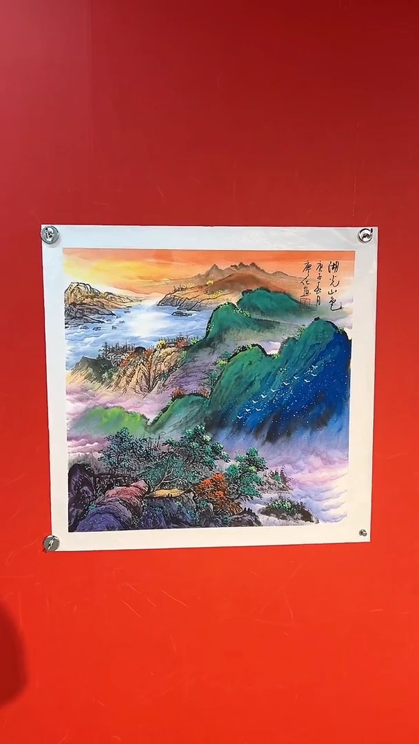 国画廖化老师国画作品
