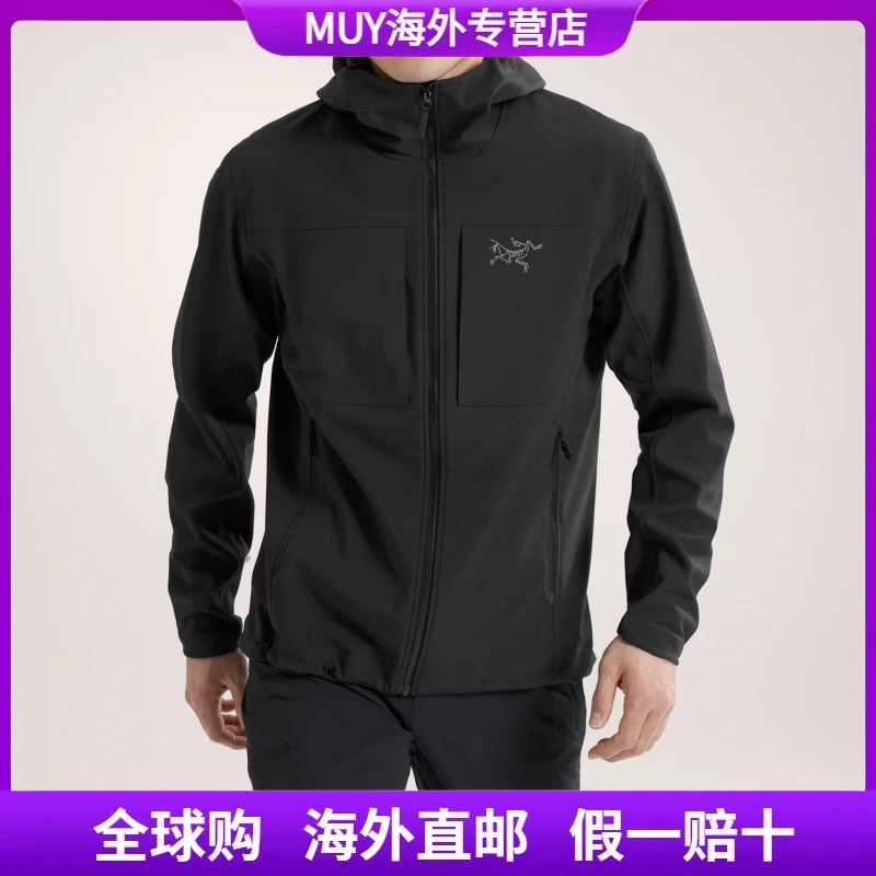 始祖鸟 正品24款GAMMA MX HOODY伽马男款软壳抓绒外套秋冬夹克