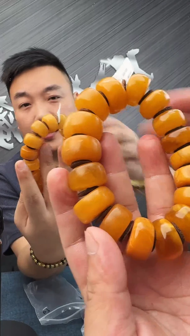 蜜蜡未镶嵌珠宝奇石假一罚十微瑕67，22多样性发其一