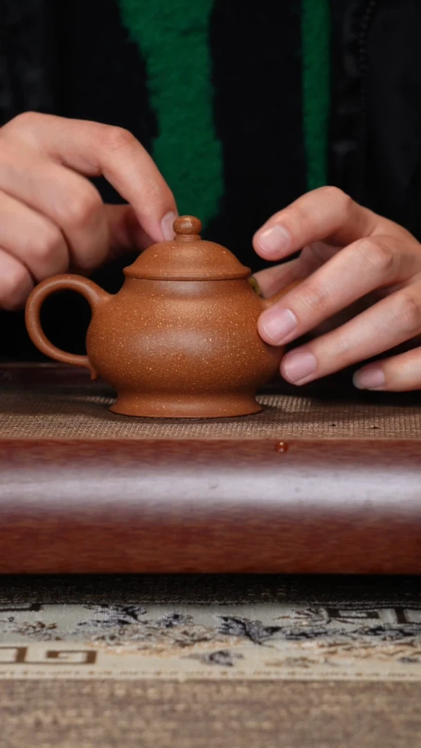 【闪购商品】紫砂茶壶微瑕潘壶段泥半手工