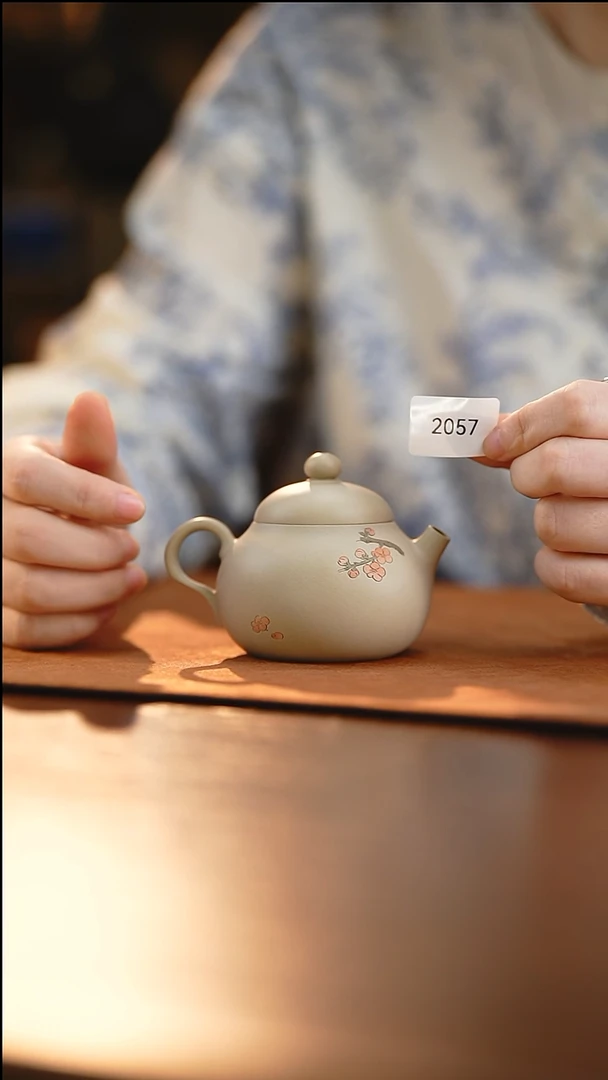 雲梦茶器紫陶茶壶2057