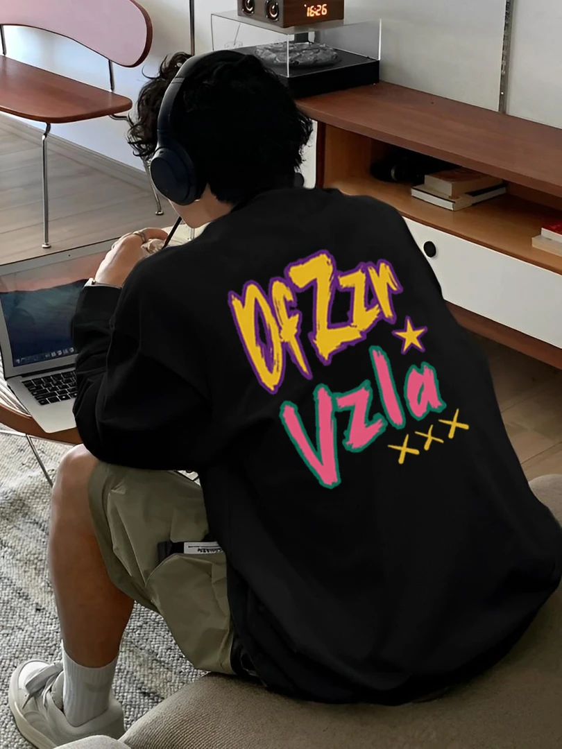 【重磅纯棉】2025爆款重磅纯棉长袖T恤打底美式休闲秋季宽松百搭ins