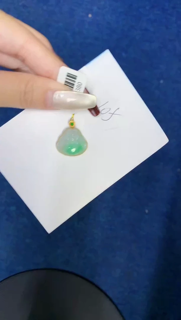 【闪购商品】翡翠颈饰18K金镶嵌00000000000