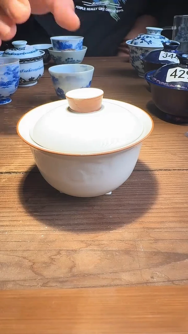 婺州窑龙窑烧制技艺盖碗