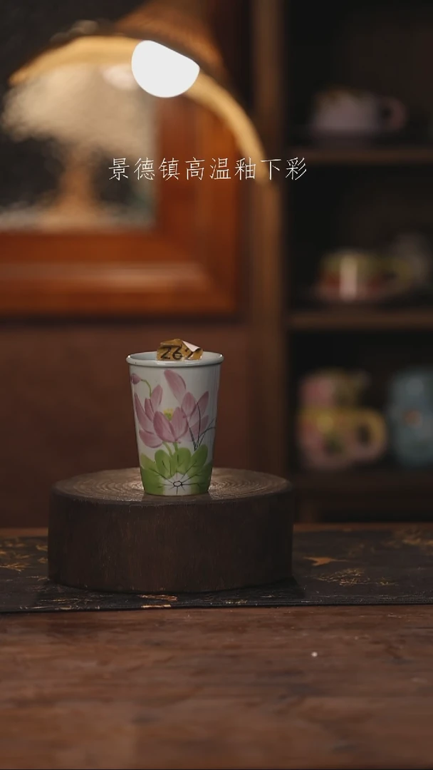 陶瓷景德镇高温釉下手绘陶瓷262