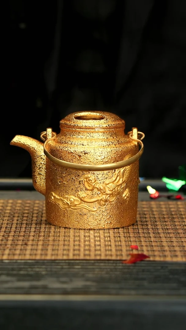 【闪购商品】紫砂茶壶孤119金龙洋桶