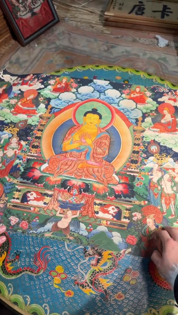 卷轴画卷轴画奥奥的唐卡