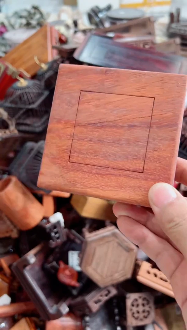 木115正方底座摆件花架处理