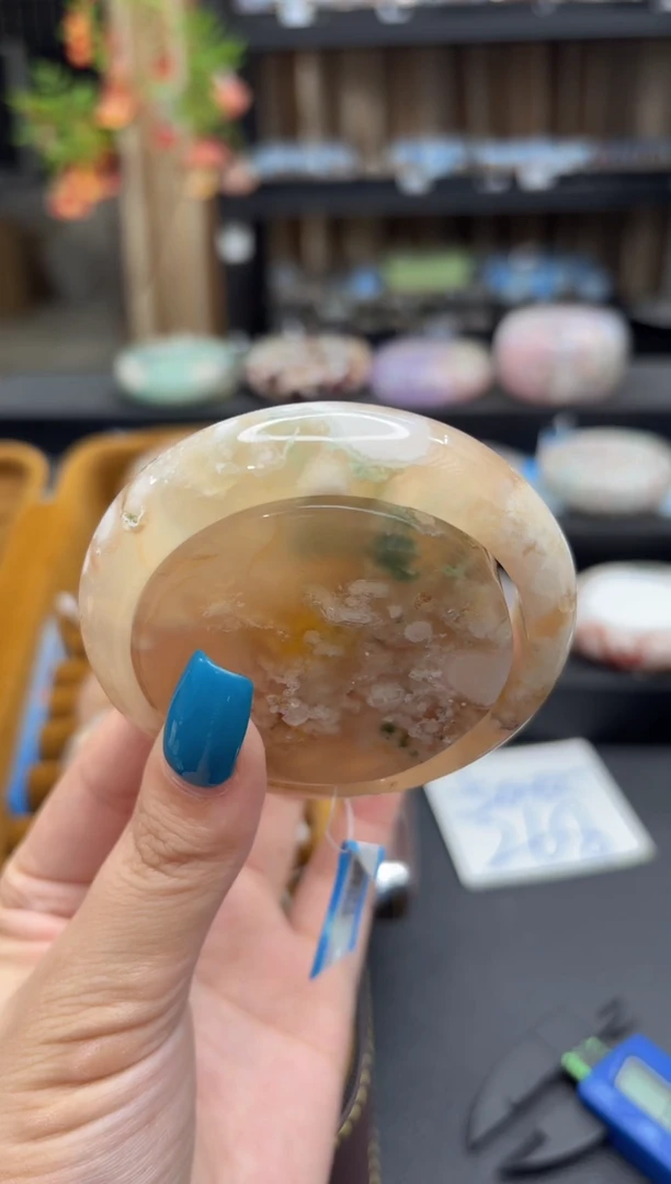 未镶嵌手镯石英质玉61(56圈赠送镯心)