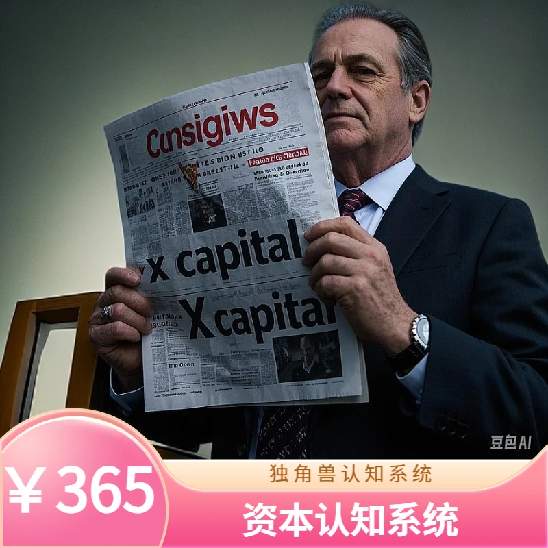 资本认知系统&独角兽特训营注：与投融资无关仅构建狼的认知系统