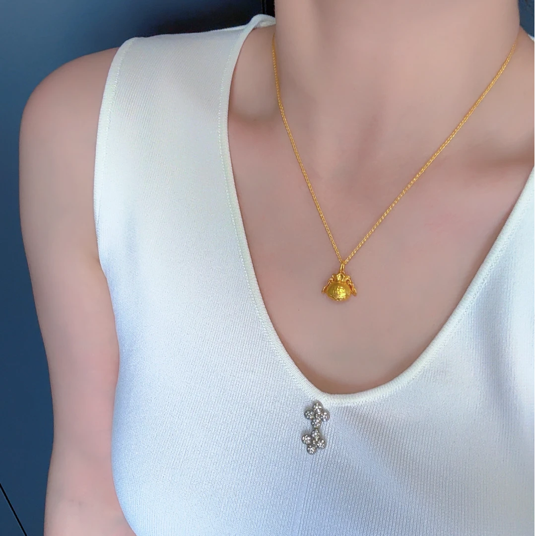 精工高版本钱币福袋项链