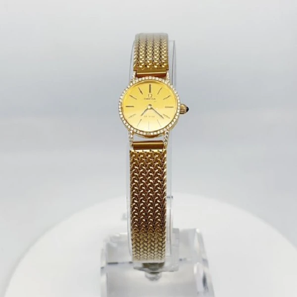 95新 Omega/欧米茄  手动机械后钻20mm/公价38999/wh9384