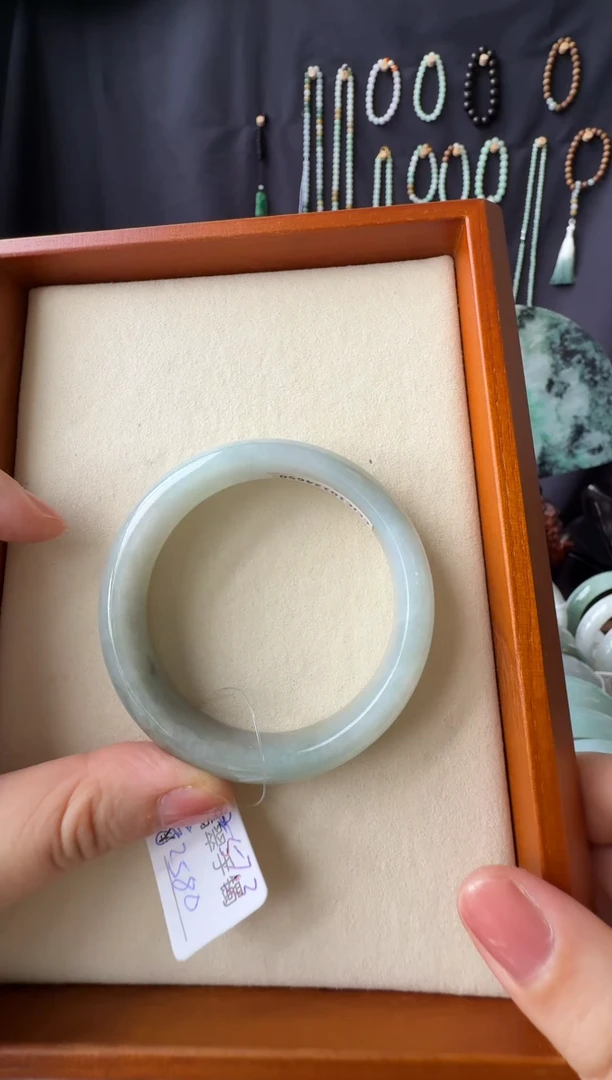未镶嵌手镯翡翠缅甸a货57.3