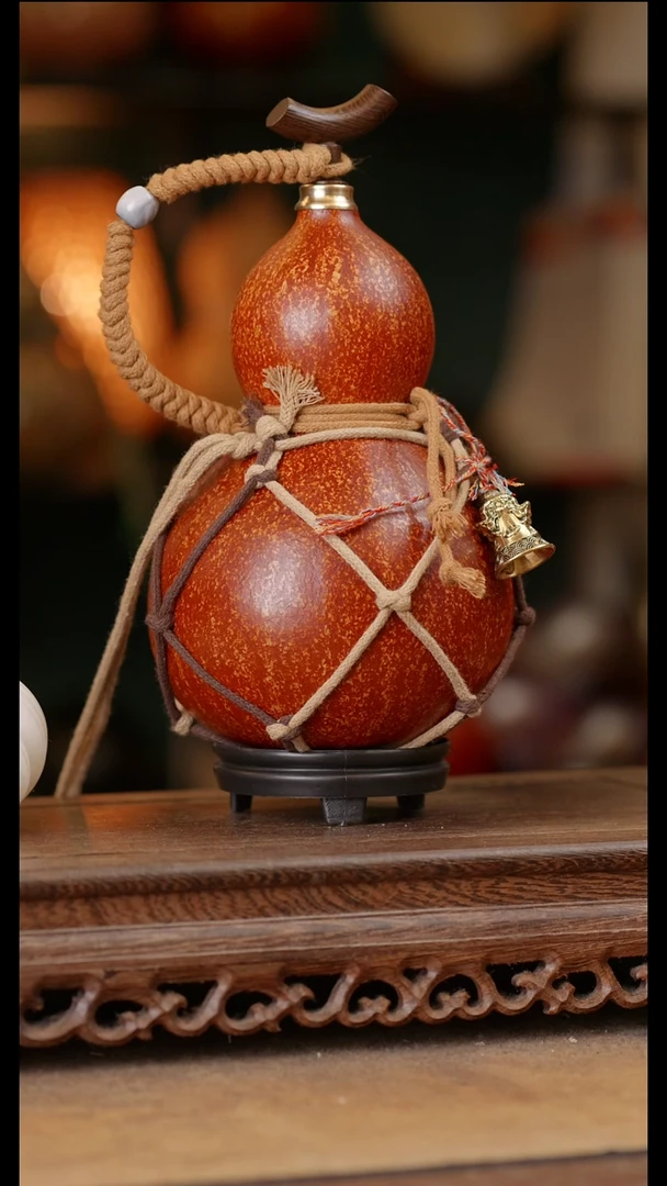 252号精品天然大漆酒葫芦一物一拍~