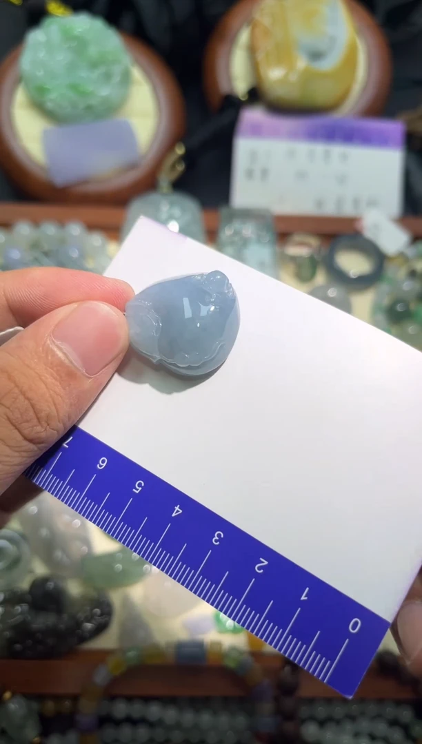 翡翠裸石翡翠钱袋