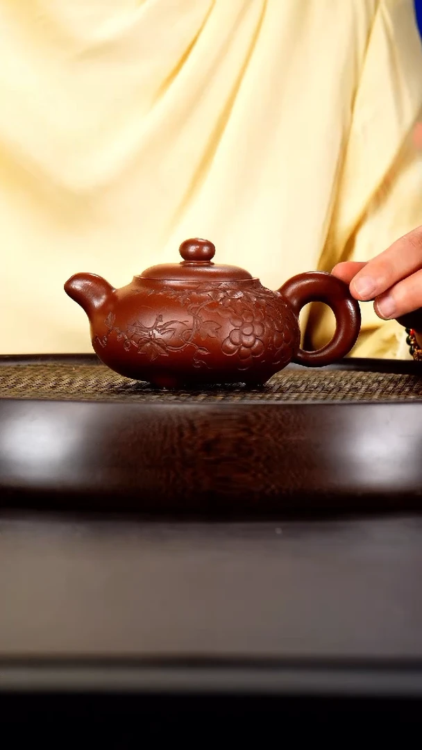 茶壶紫砂宜兴原矿紫砂壶64