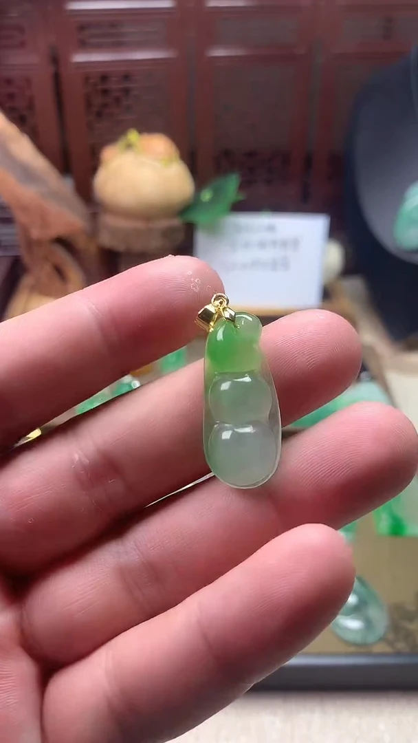颈饰未镶嵌翡翠所见即所得，一图一物