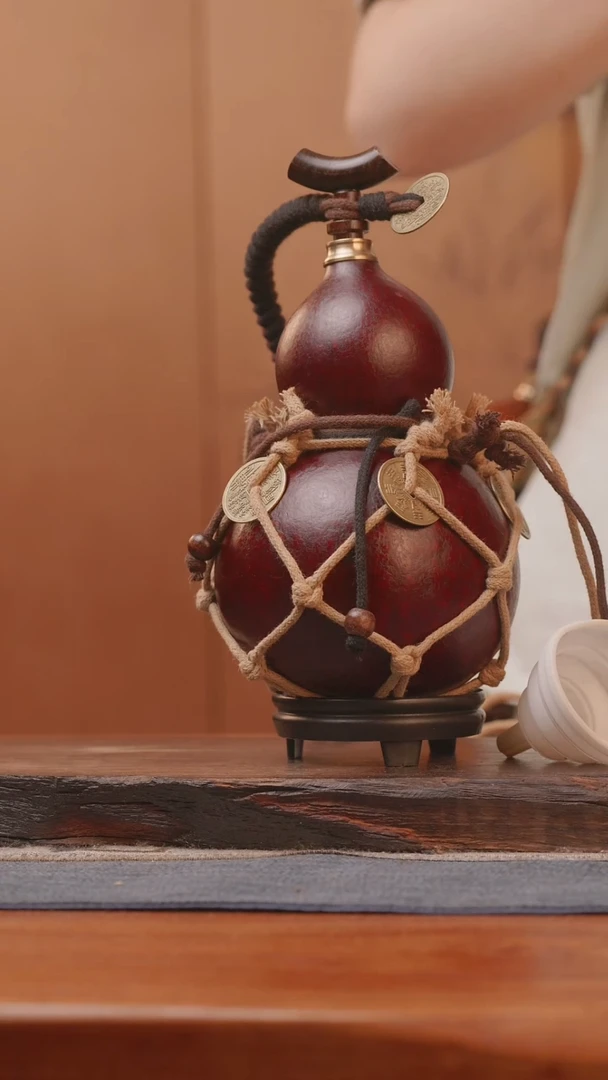 1914号精品大漆葫芦防腐防渗装水茶酒