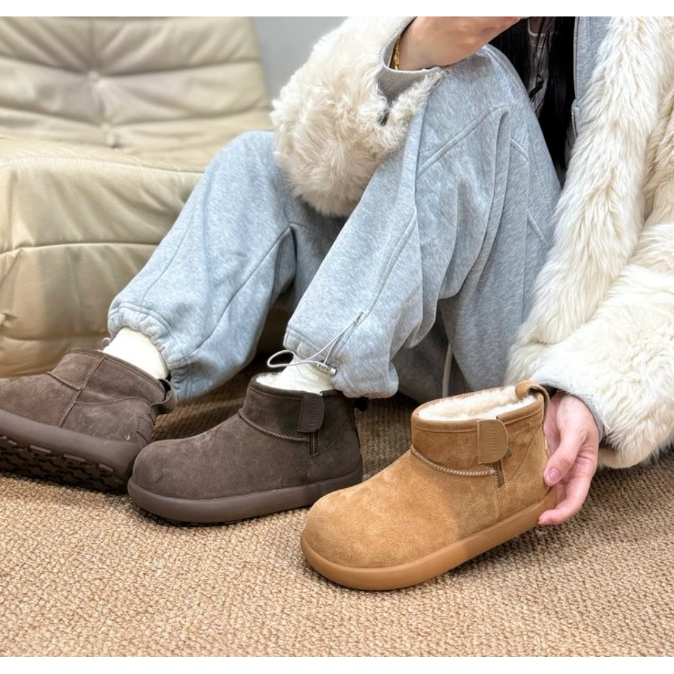 百搭保暖防滑雪地靴AB25578-Q