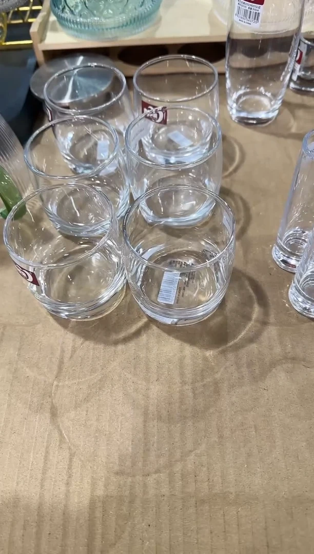 【闪购商品】玻璃无盖款青苹果闪购价6只