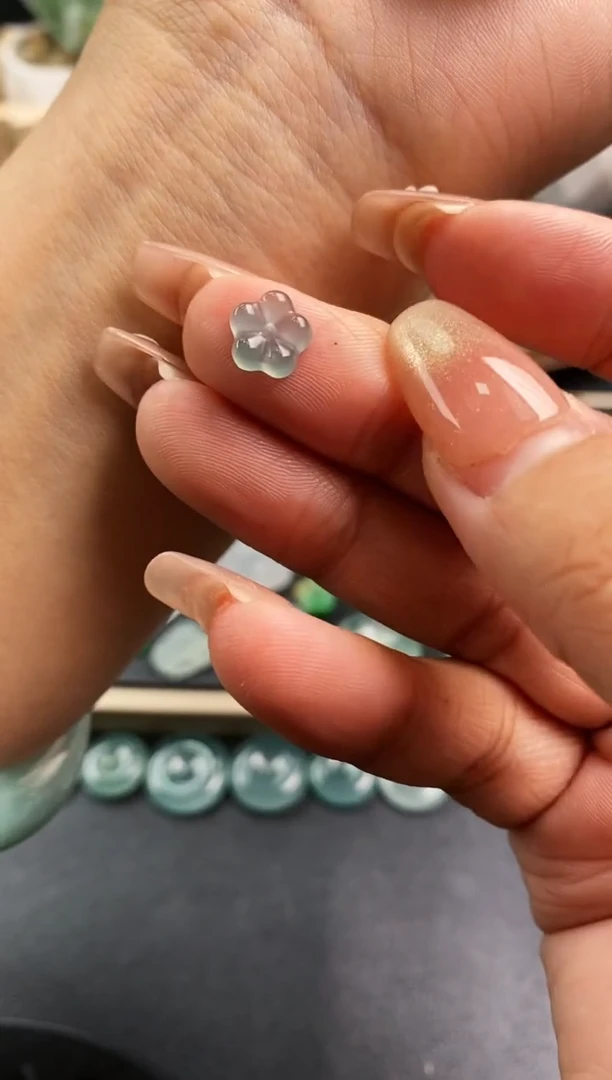 裸石翡翠福利品小花
