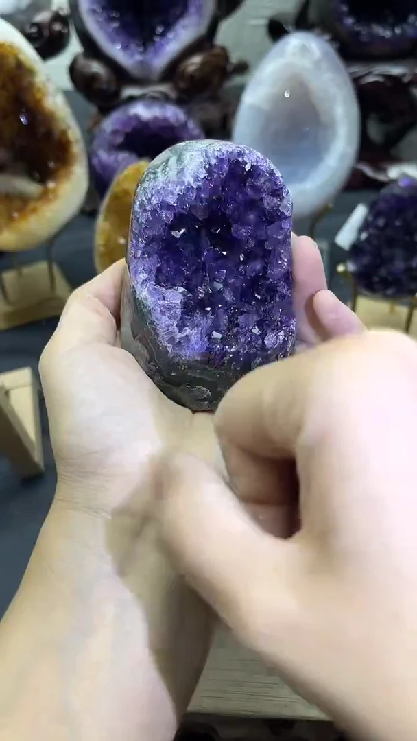未镶嵌大型摆件（非配饰）紫晶174号摆件