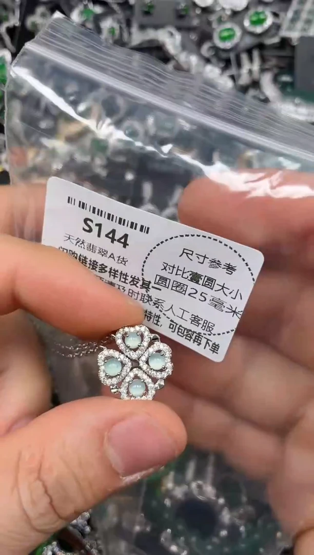 颈饰未镶嵌翡翠S144项链