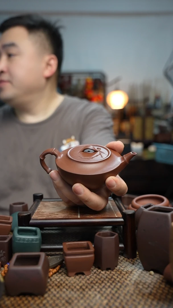 紫砂花盆懿**变長木軒精品紫砂