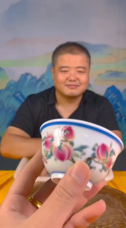 摆件景德镇陶瓷青花摆件92