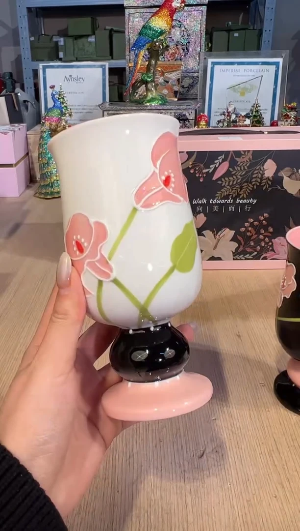 【闪购商品】杯110马蹄莲手握杯（高/白）