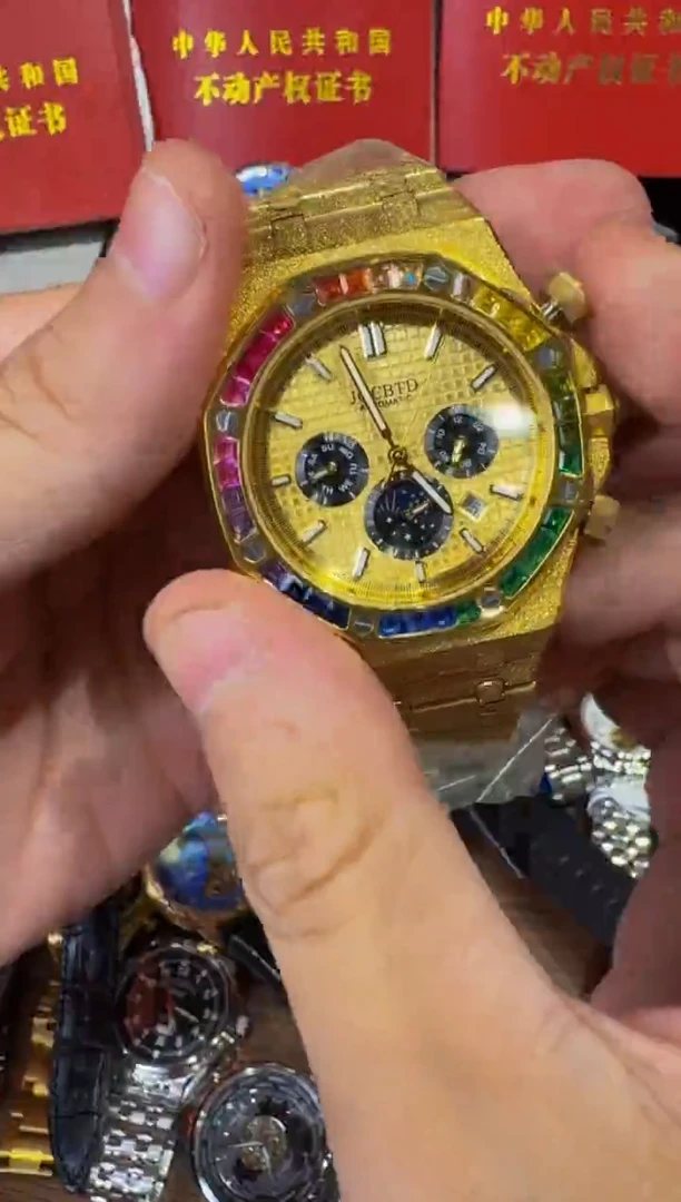 金属全自动机械手表11