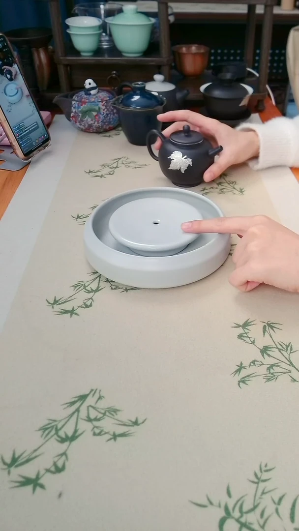 全陶 经典简约 壶承-