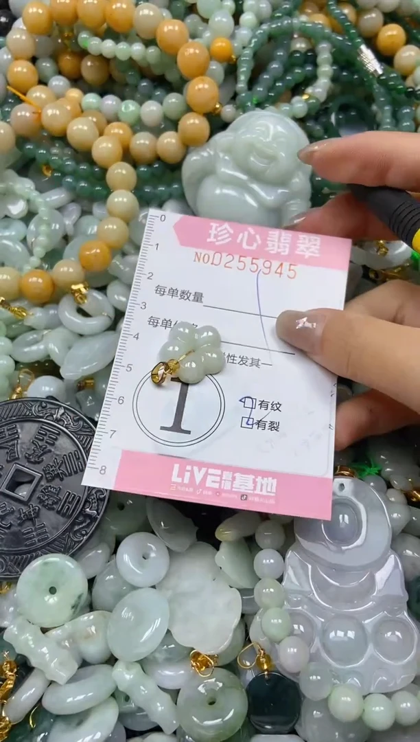 翡翠未镶嵌颈饰闪购0255945