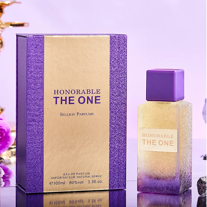 法国雪尔妮兰调香大师幻梦光影香水紫女士持久留香礼盒装100ml