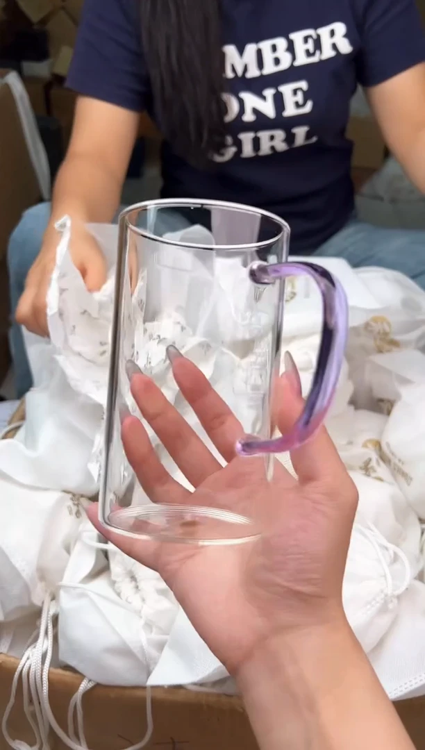 禾墨绿茶杯子浅紫色