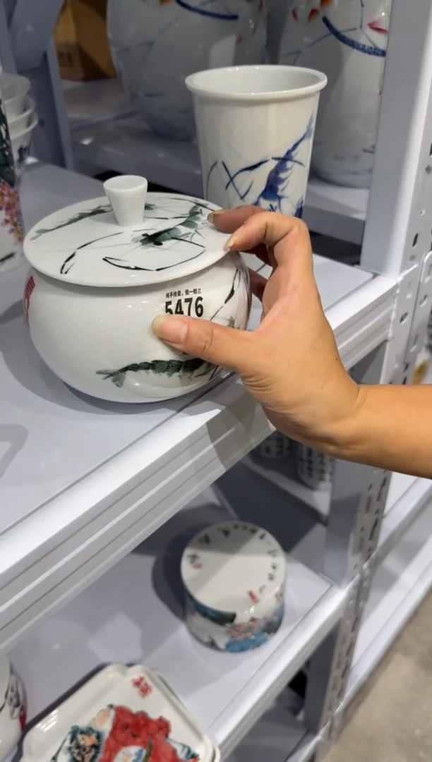 吴义松陶盟手工手绘陶瓷编码：5476