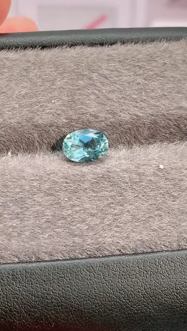 裸石海蓝宝石1.28-1270天然海蓝宝
