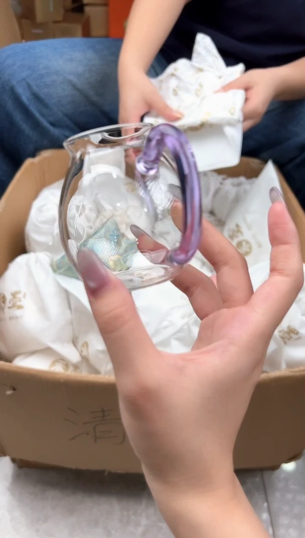 禾墨清乐茶海浅紫色