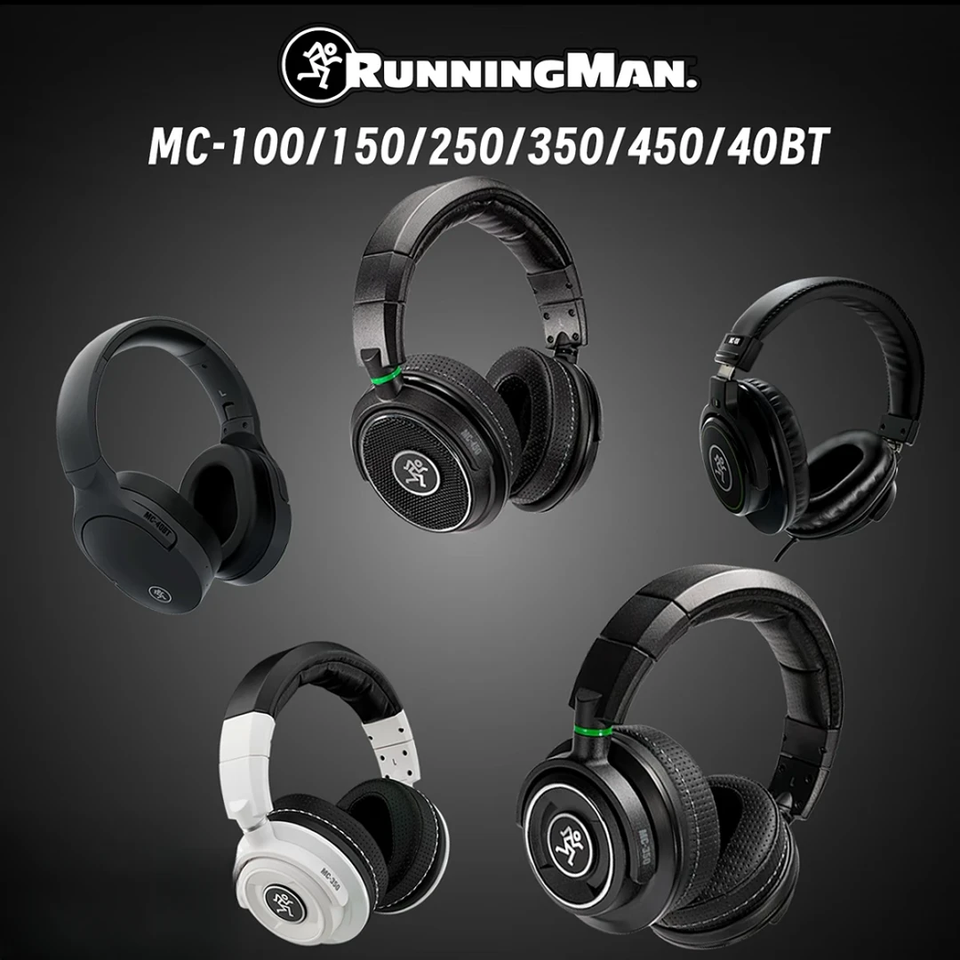 RUNNINGMANMC100/150/250/MP-24录音室头戴监听耳机封闭大耳罩