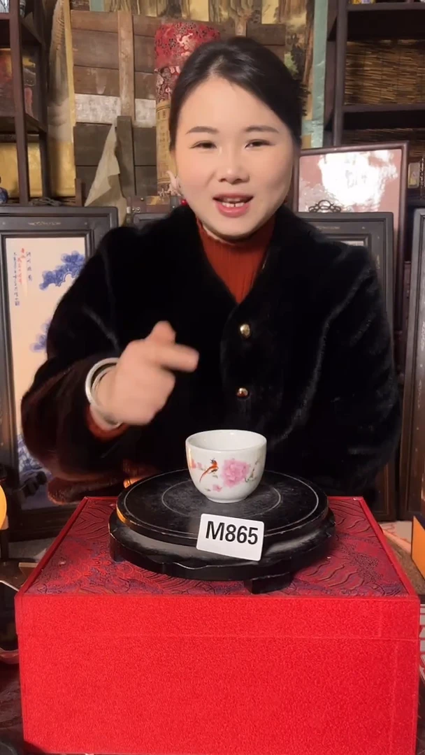 摆件陶景德镇陶瓷摆件M865