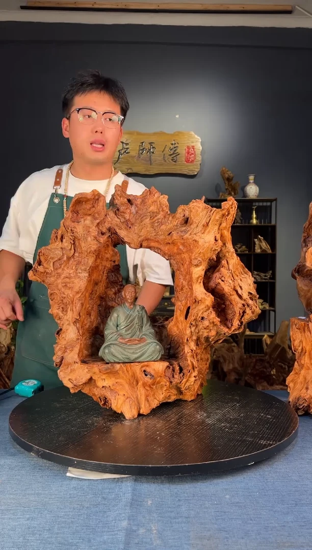 木卢师傅根艺作品（不包含人物摆件）