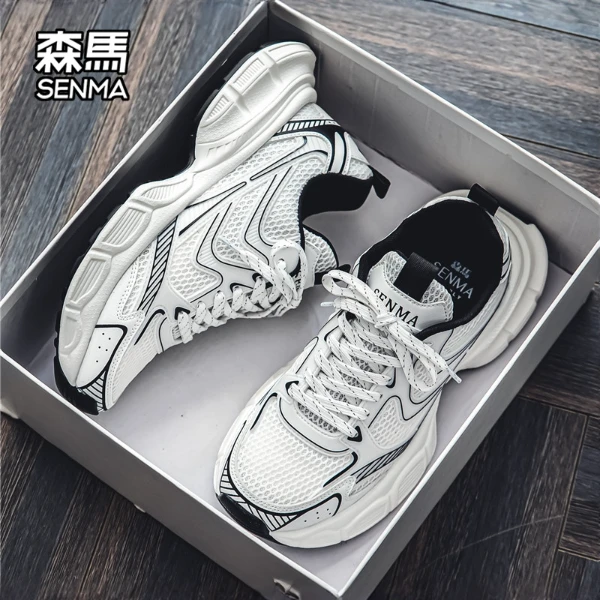 森马鞋子冬季新款情侣厚底增高老爹鞋百搭时尚男女ins潮流休闲鞋