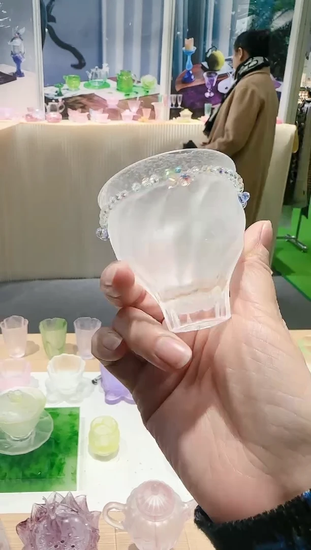 闪购朝暮茶杯+链子