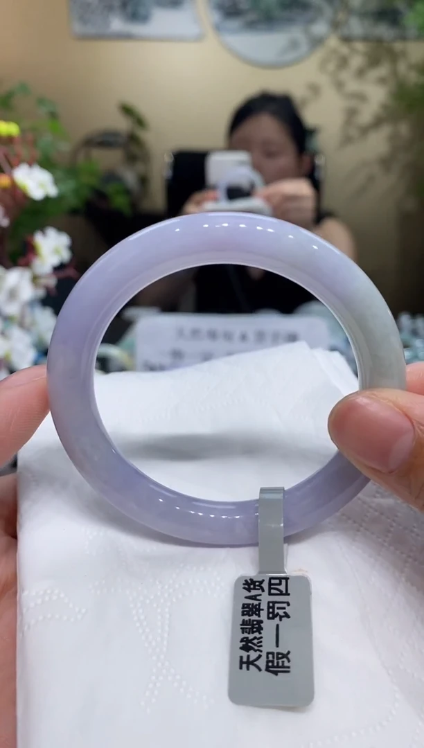 翡翠手镯未镶嵌翡翠53-54