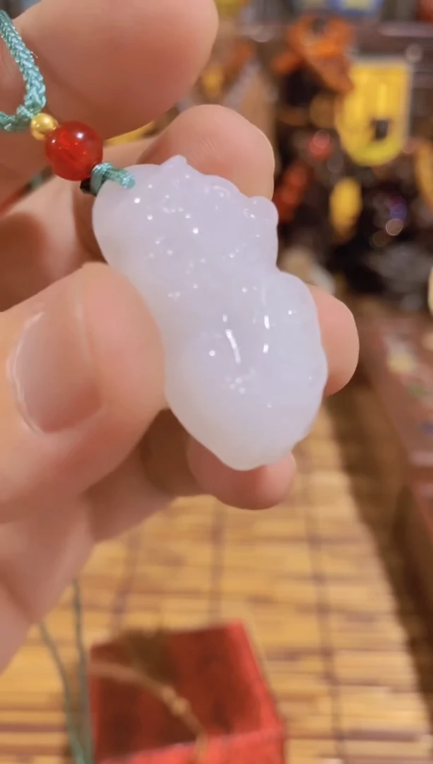 和田玉未镶嵌颈饰44