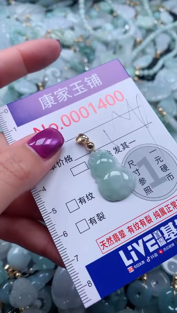 颈饰未镶嵌翡翠1400